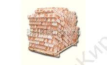 Кирпич полнотелый рабочий 250×120×65 М125 ООО Теллура